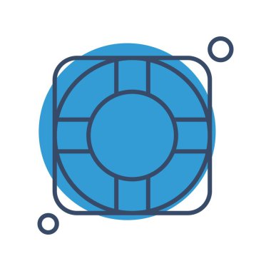 vektör hedef simgesi illüstrasyonu