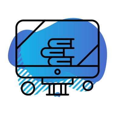 özet ikon vektör çizimi