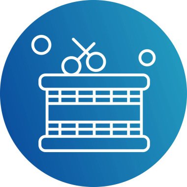 özet vektör illüstrasyon simgesi