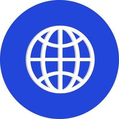 vektör Dünya simgesi illüstrasyonu