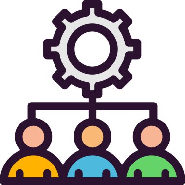 Vektör ayarı Simge illüstrasyonu