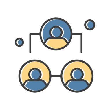 özet vektör illüstrasyon simgesi