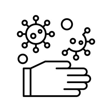 özet vektör illüstrasyon simgesi