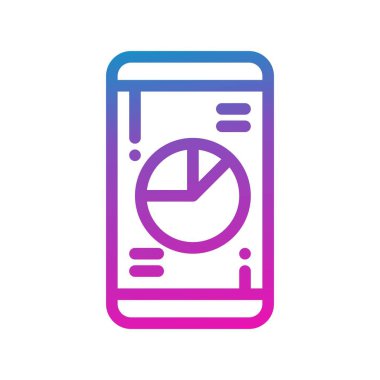 Vektör Mobil simge illüstrasyonu