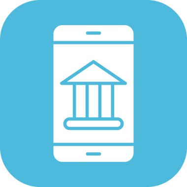 Telefon simgesinin vektör illüstrasyonu