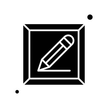 özet vektör illüstrasyon simgesi