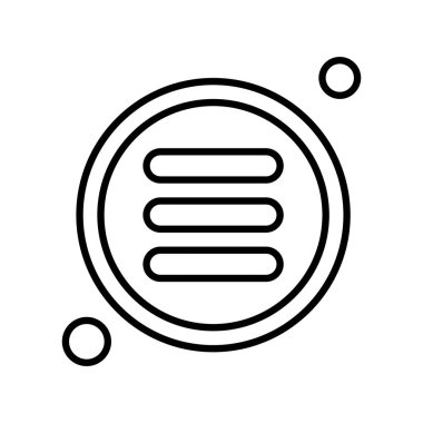 özet vektör illüstrasyon simgesi