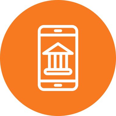 Telefon simgesinin vektör illüstrasyonu