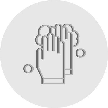 özet vektör illüstrasyon simgesi