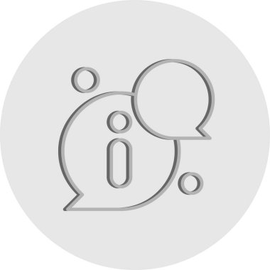 özet vektör illüstrasyon simgesi