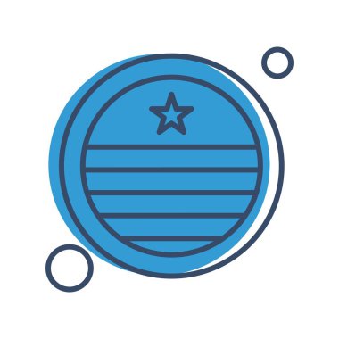 özet vektör illüstrasyon simgesi