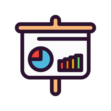 özet vektör illüstrasyon simgesi