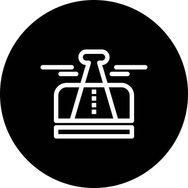 özet vektör illüstrasyon simgesi