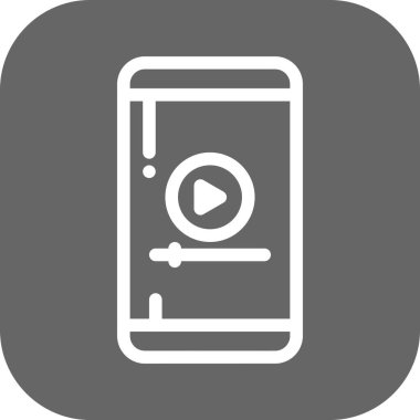 Vektör Mobil simge illüstrasyonu