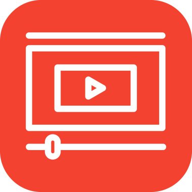 özet vektör illüstrasyon simgesi