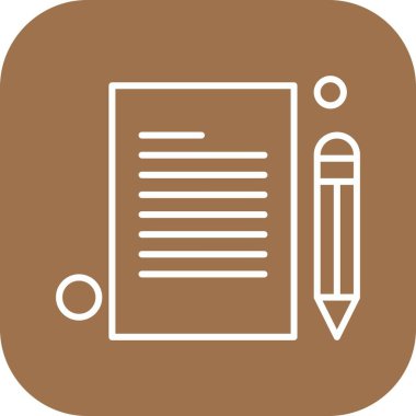 özet vektör illüstrasyon simgesi