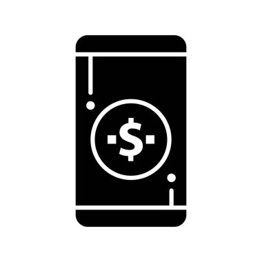 Vektör Mobil simge illüstrasyonu