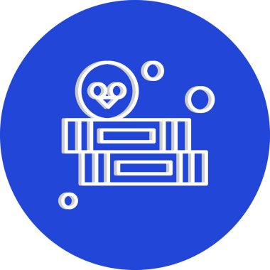 özet vektör illüstrasyon simgesi