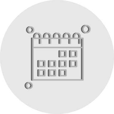 özet vektör illüstrasyon simgesi