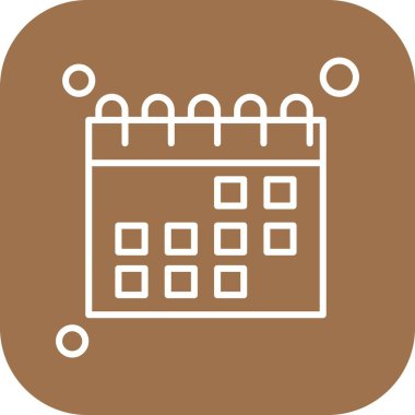 özet vektör illüstrasyon simgesi