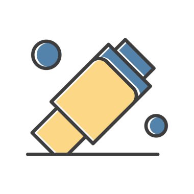 özet vektör illüstrasyon simgesi