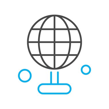 özet vektör illüstrasyon simgesi