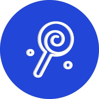 Şekerleme ikonu illüstrasyonu