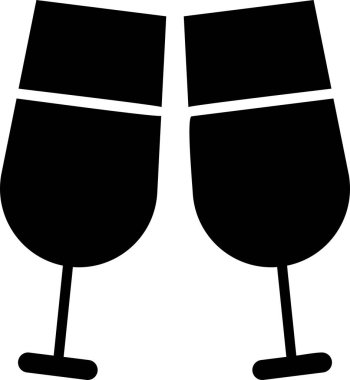 vektör şarap kadehleri resimleme
