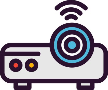 vektör projektörü resimleme