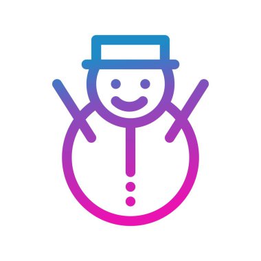 Vektör Kardan Adam simgesi illüstrasyonu