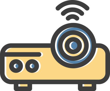 vektör projektörü resimleme