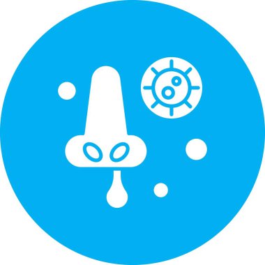 vektör burun Simgesi illüstrasyonu