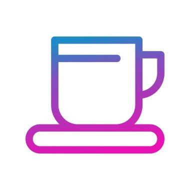 Vektör Kahve Simgesi illüstrasyonu