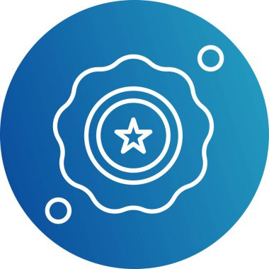 özet vektör illüstrasyon simgesi