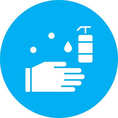 vektör yıkama el ico