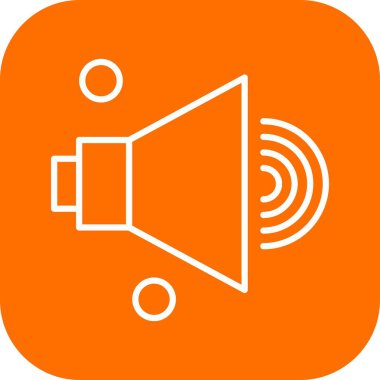 vektör sözcüsü Simgesi illüstrasyonu