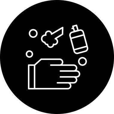 özet vektör illüstrasyon simgesi