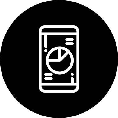 Vektör Mobil simge illüstrasyonu