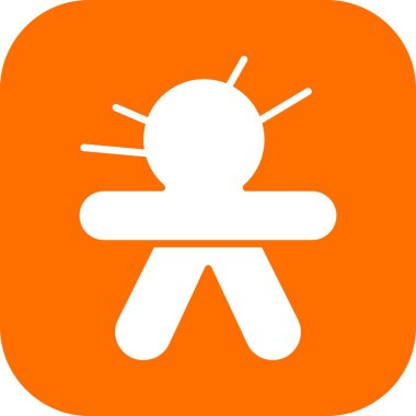 özet vektör illüstrasyon simgesi