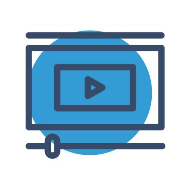 özet vektör illüstrasyon simgesi