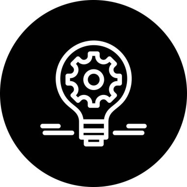 Vektör Ampul Simgesi illüstrasyonu