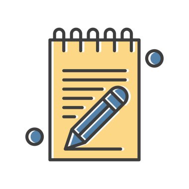 özet vektör illüstrasyon simgesi