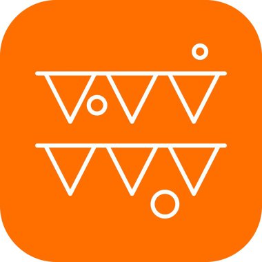 özet vektör illüstrasyon simgesi