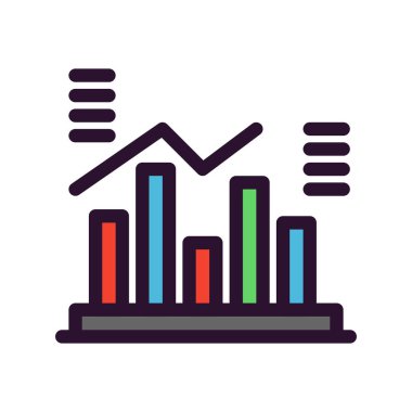 özet vektör illüstrasyon simgesi