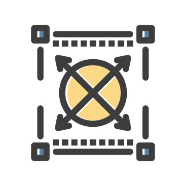 vektör tam ekran simgesi