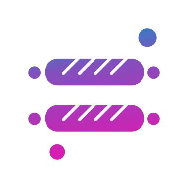 özet vektör illüstrasyon simgesi