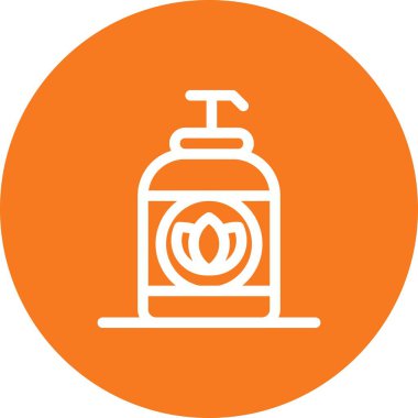 Vektör nemlendirici simgesi çizimi