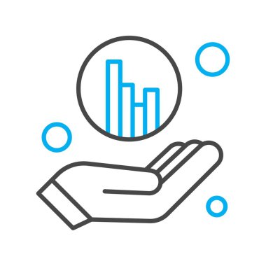 özet vektör illüstrasyon simgesi