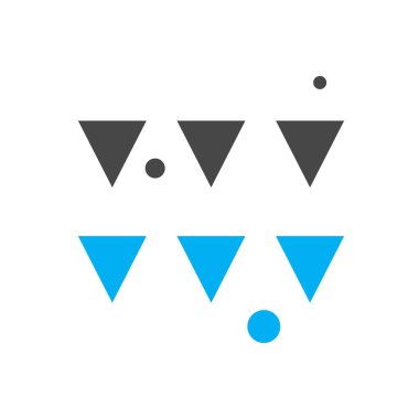 özet vektör illüstrasyon simgesi