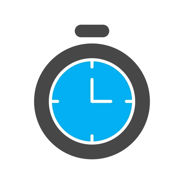 Vectorstopwatch Pictogram Illustratie — Stockvector